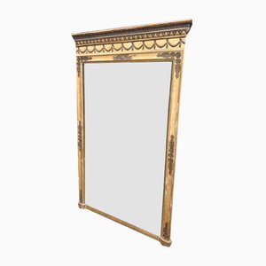Large French Louis XVIII Gilt Floor Mirror, 1830
