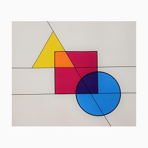 Luigi Veronesi, Abstract Screen Printing, 1985