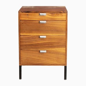 Mid-Century Chest of Drawers in Solid Walnut