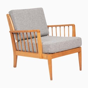 Mid-Century Armchair in Beech by George Stone