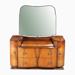 Art Deco Dresser in Walnut