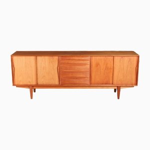 Large Mid-Century Danish Teak Sideboard in the Style of Arne Vodder from Dyrlund