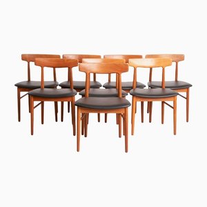 Danish Dining Chairs in Teak from Dyrlund, 1970, Set of 8