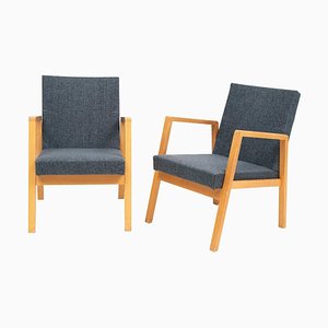 Vintage Hallway Chairs by Alvar Aalto, 1950s, Set of 2