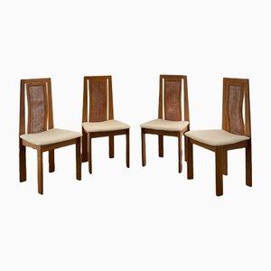 Stühle aus Wiener Stroh & Eschenholz, 1970er, 4er Set