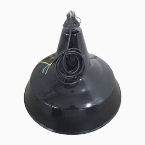 Lámpara D45 de metal negro
