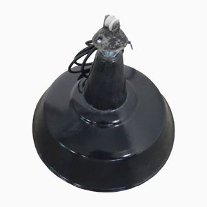 Schwarze D35 Metall Lampe