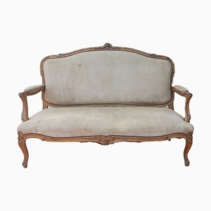 French Louis XVI Loveseat Sofa