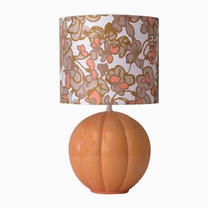 Mid-Century Table Lamp in Ceramic with Custom-Made Lampshade from Bellino Lighting