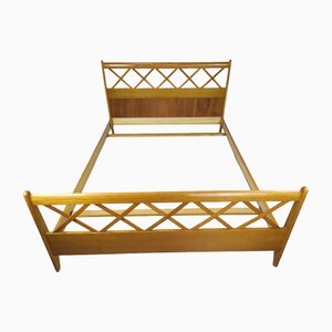 Vintage Oak Single Bed