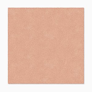 Tapis Carré Uni Rose de Marqqa