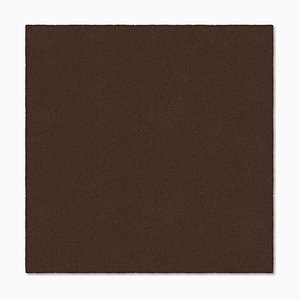 Chocolate Square Plain Rug from Marqqa