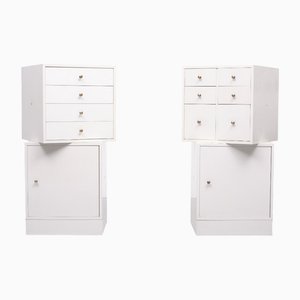 Qbus Storage Cabinets by Cees Braakman for Pastoe 1960s, Set of 2