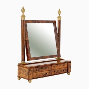 Espejo de mesa francés antiguo