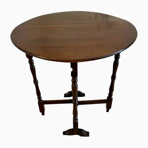 Antique Victorian Oak Coaching Table