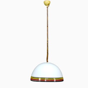 Lámpara colgante Febo de Roberto Pamio para Leucos, Italia, años 70