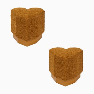 Queen Heart Stools by Royal Stranger, Set of 2