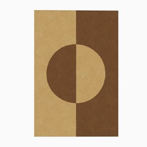 Natural / Brown Shape Teppich von Marqqa