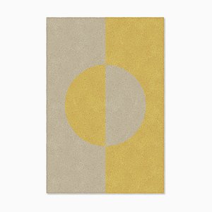 Taupe/Mustard Shape in Rug from Marqqa