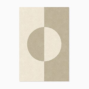 Taupe/White Shape in Rug from Marqqa