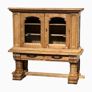 French Bleached Oak Cabinet