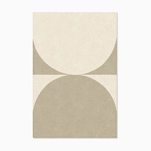 White/Taupe Shape in Rug from Marqqa