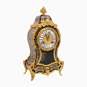 19th Century Cartel Pendulum Clock in Bronze