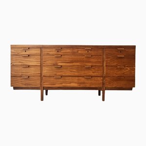 Oak Long Chest of Drawers, 1970s