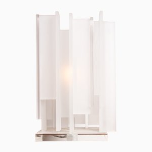 Large Pleated Acrylic Glass Table Lamp from Northern Lighting