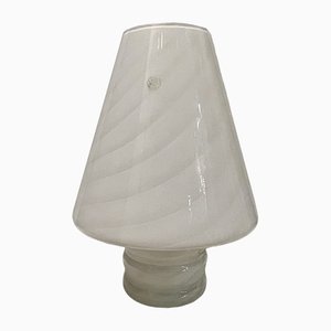 Murano Glass Swirl Table Lamp from Venini
