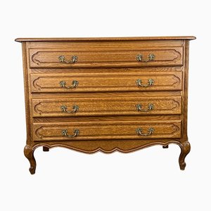 Vintage French Oak Louis XIV Chest of Drawers or Sideboard