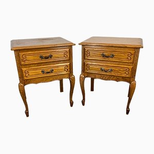French Louis XVI Bedside Cabinets, Set of 2