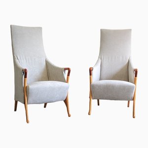 Progetti Chairs by Umberto Asnago for Giorgetti, Italy, 1980s, Set of 2