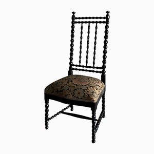 Antiker französischer Bobbin Chair, 1850er