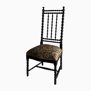 Antique French Bobbin Chair, 1850s