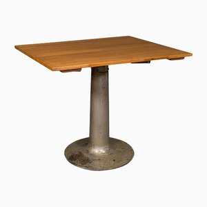 Table d'Appoint Mid-Century en Hêtre et Pin, Angleterre, 1950s