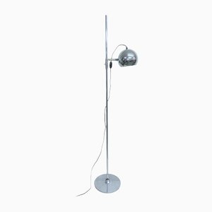 Ball Floor Lamp in Chrome with Tulip Foot, 1960s