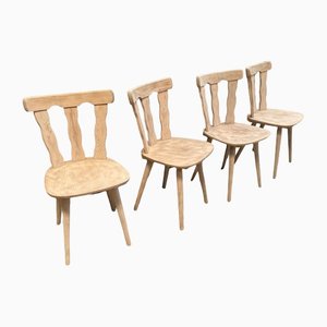 Vintage Bistro Chairs, Set of 4