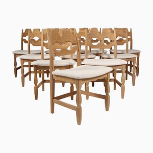 Dining Chairs by Henning Kjærnulf, 1960s / 70s, Set of 10
