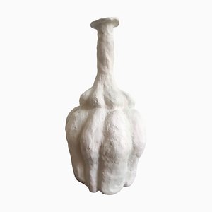 Cream Morandi Vase by Ade Clèves
