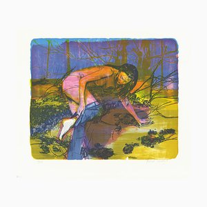 Frédéric Poincelet, Chaussette, 2017, Lithograph
