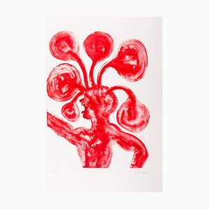 Barthélémy Toguo, Pump Up Mind, 2017, Litografía