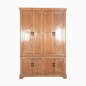 Large Antique Irish Housekeepers Cabinet in Pine