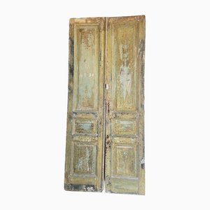 Antique Wood Doors, Set of 2