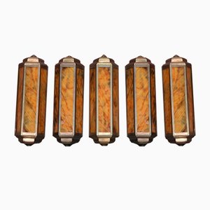 Mid-Century Art Deco Wandlampen im Stil von Tuschinski