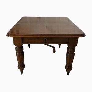 Antique Victorian Mahogany Extending Dining Table