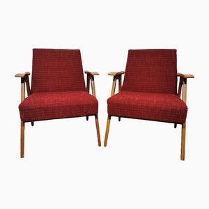 Set of Vintage Armchairs from Tatra