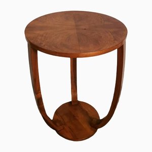 Italian Art Deco Walnut Coffee Table