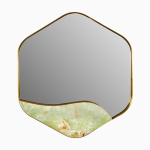 Specchio Aras in onice di Marble Balloon