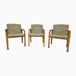 Fauteuils Tchécoslovaques par Ludvik Volak pour Holes Tree, Set de 3